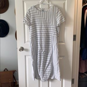 Striped Midi Dress